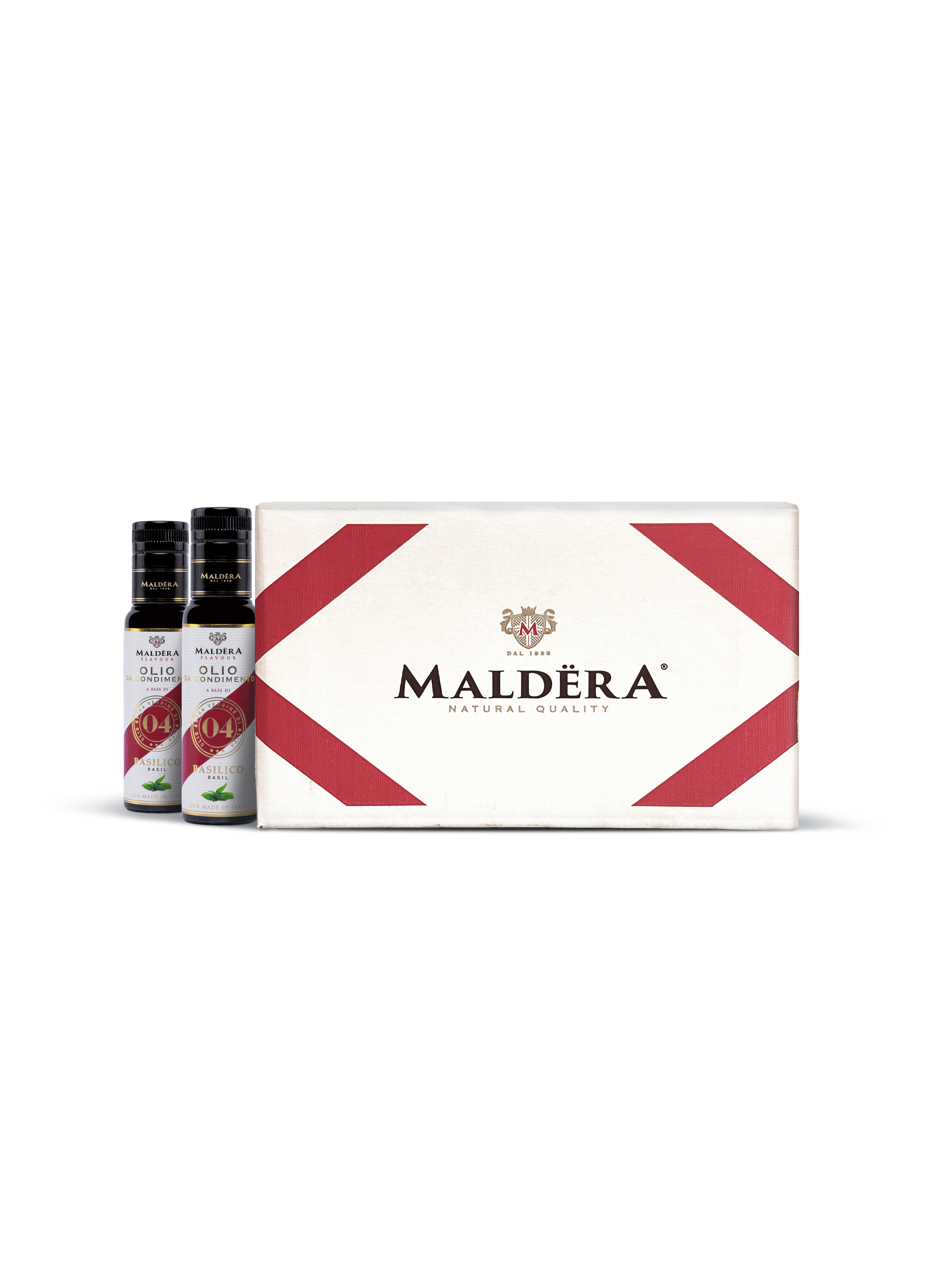 Olio da condimento aromatizzato al basilico